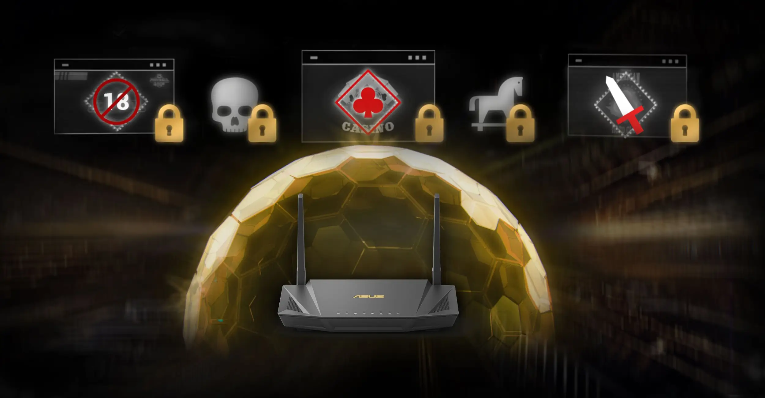 ASUS RT-AX56U router Wi-Fi 6